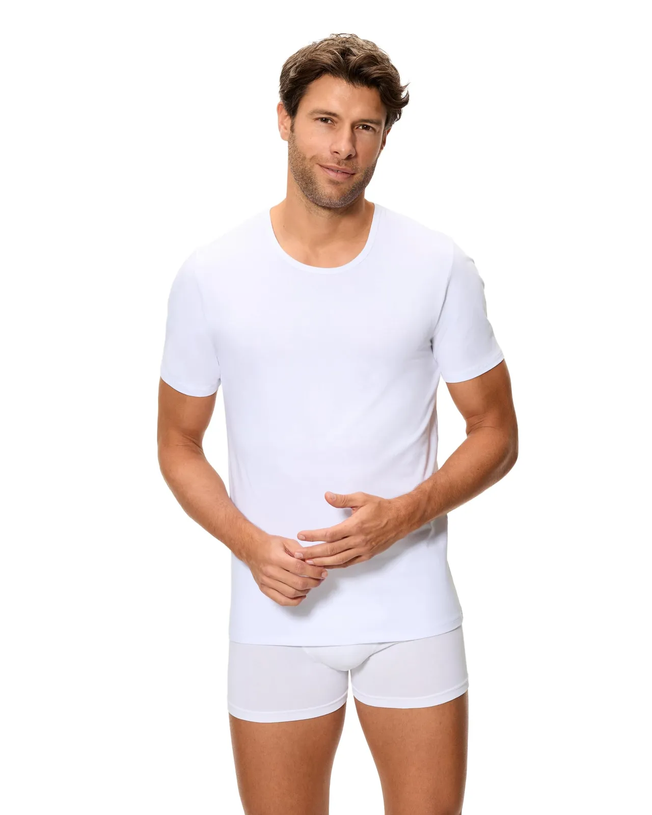 Abanderado Camiseta Hombre Manga Corta Cuello Redondo Regul'activ